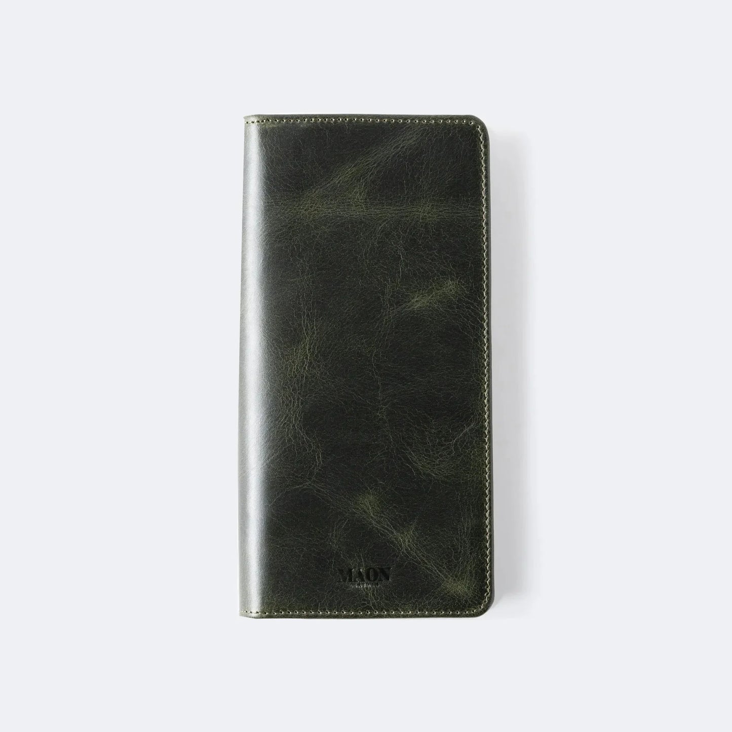 Ares Leather Wallet with Phone Compartment