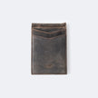 ES Genuine Leather Money Clip Wallet