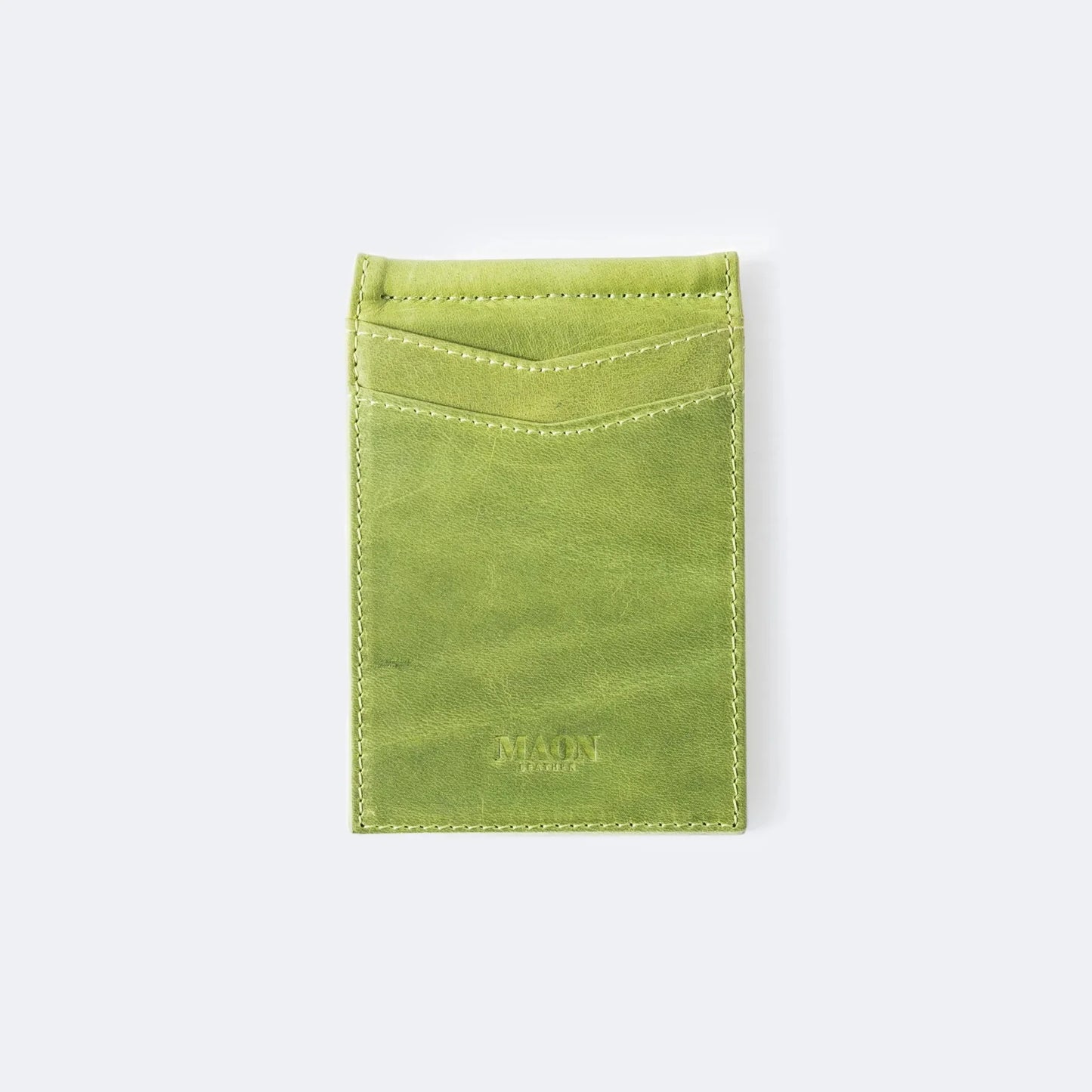 ES Genuine Leather Money Clip Wallet