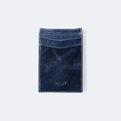 ES Genuine Leather Money Clip Wallet