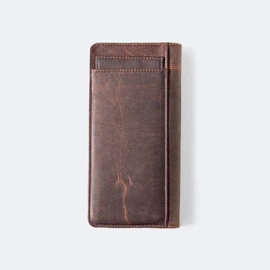 Ares Leather Wallet with Phone Compartment