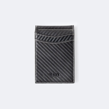 ES Genuine Leather Money Clip Wallet