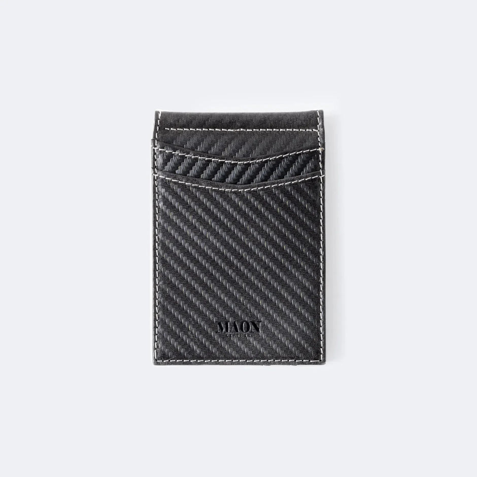 ES Genuine Leather Money Clip Wallet