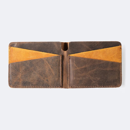 Garnic Minimalist Genuine Leather Wallet