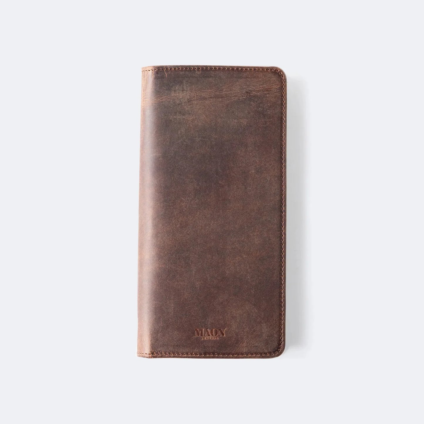 Ares Leather Wallet with Phone Compartment