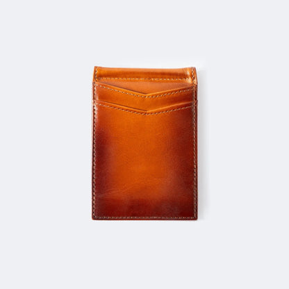 ES Genuine Leather Money Clip Wallet