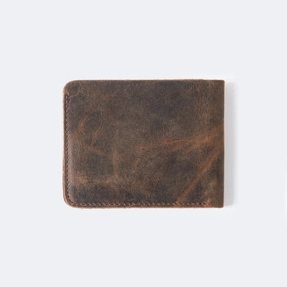 Garnic Minimalist Genuine Leather Wallet