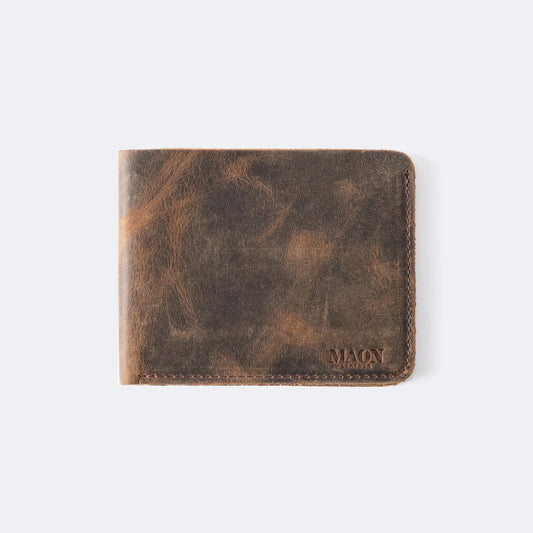 Garnic Minimalist Genuine Leather Wallet