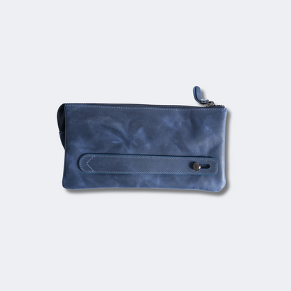 Roma Unisex Leather Clutch Wallet with Phone Slot