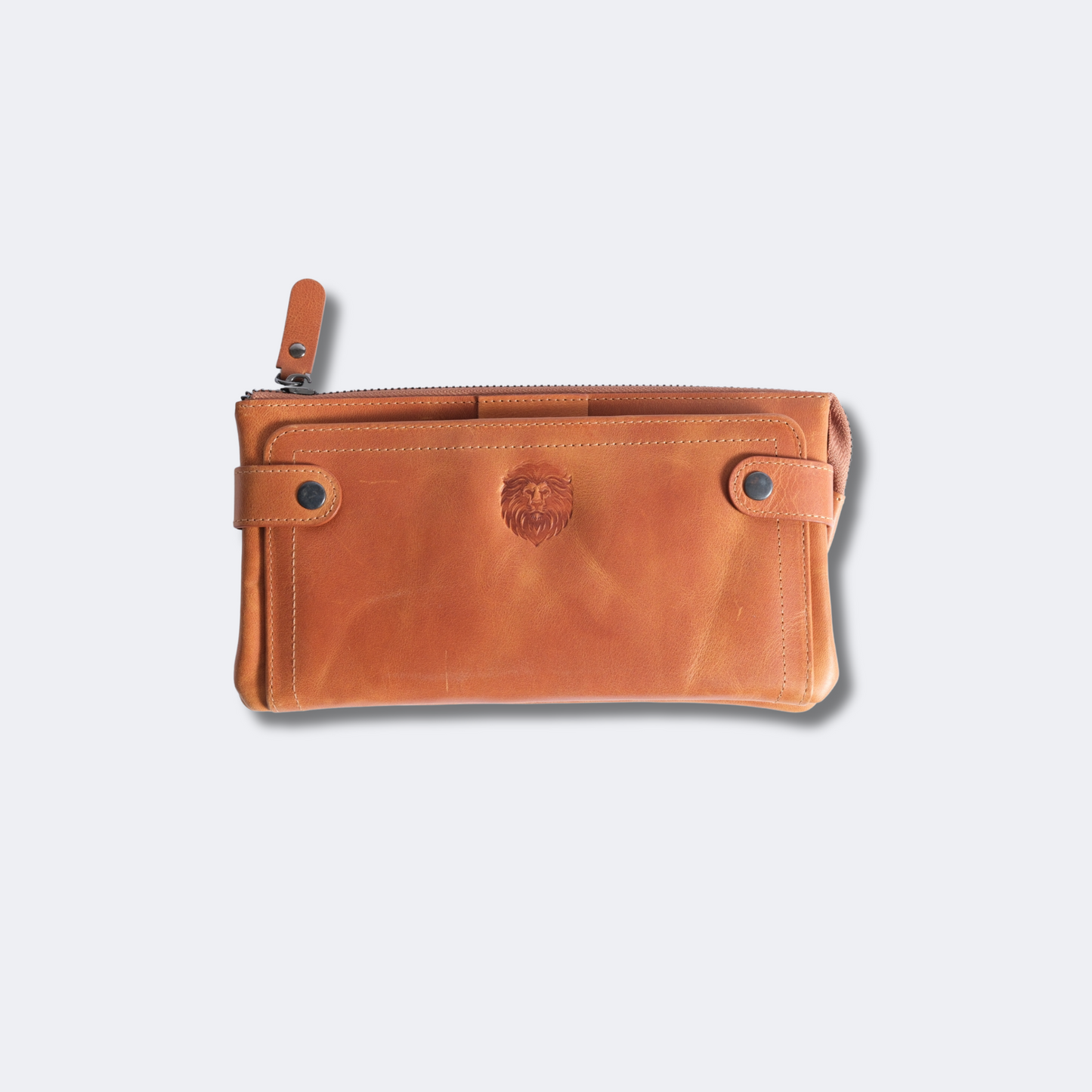 Roma Unisex Leather Clutch Wallet with Phone Slot