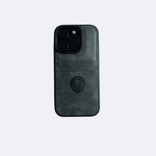 TOON CC Genuine Leather iPhone Case (MagSafe Compatible) - Green