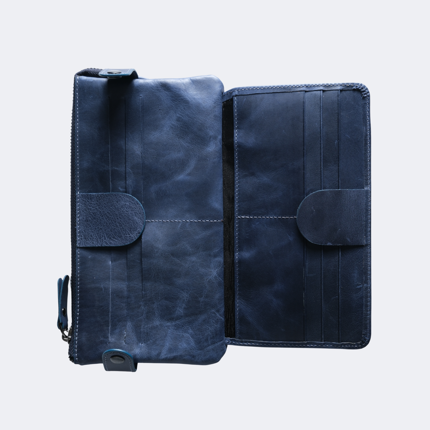 Roma Unisex Leather Clutch Wallet with Phone Slot