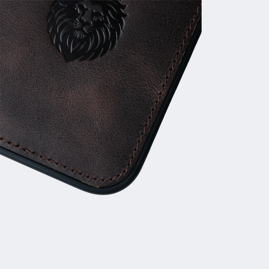 TOON Slim Genuine Leather iPhone Case (MagSafe Compatible) - Brown