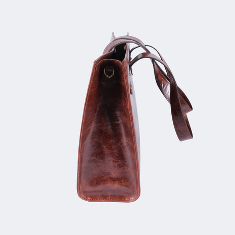 ROZA Genuine Leather Shoulder Bag for Women – Elegant & Spacious