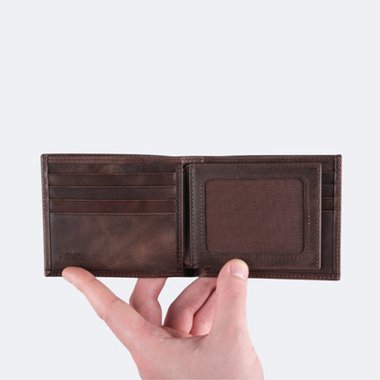 Mergen Classic Genuine Leather Wallet