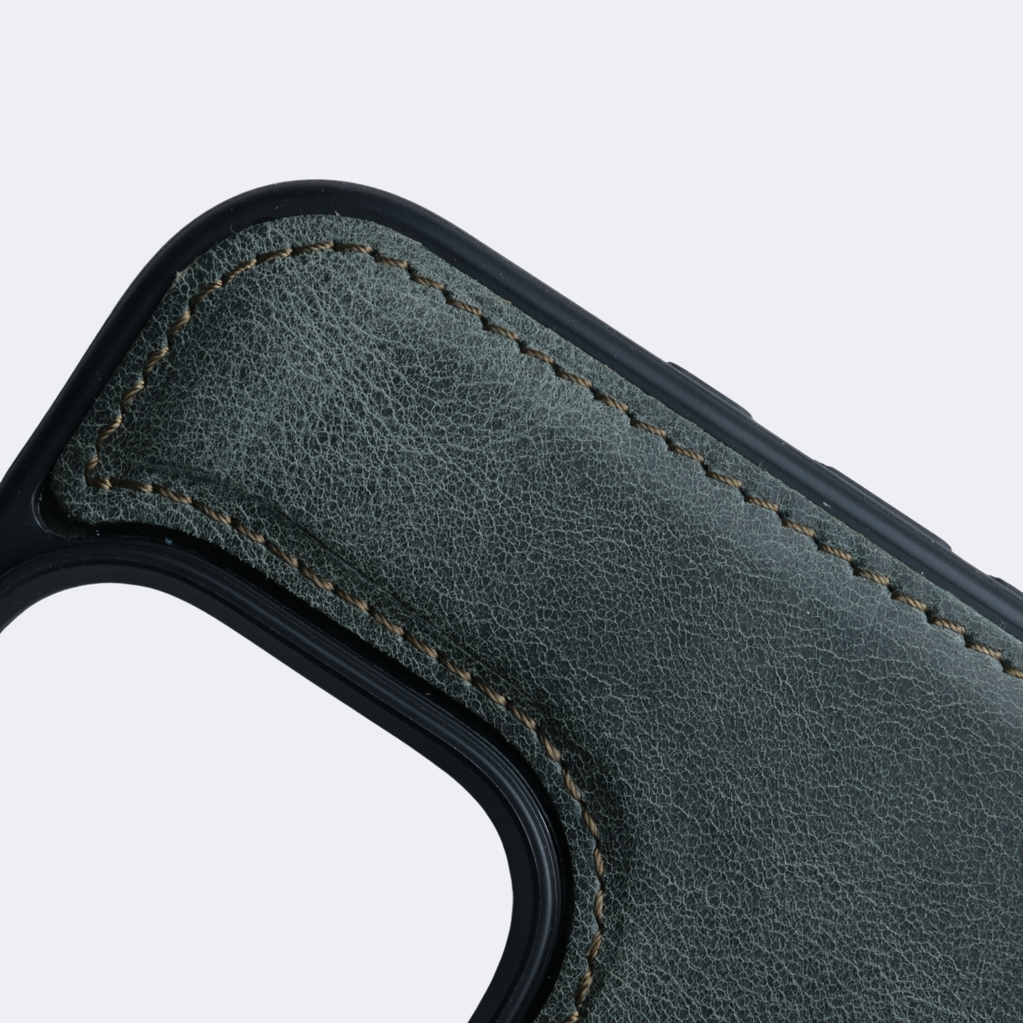 TOON Slim Genuine Leather iPhone Case (MagSafe Compatible)- Green