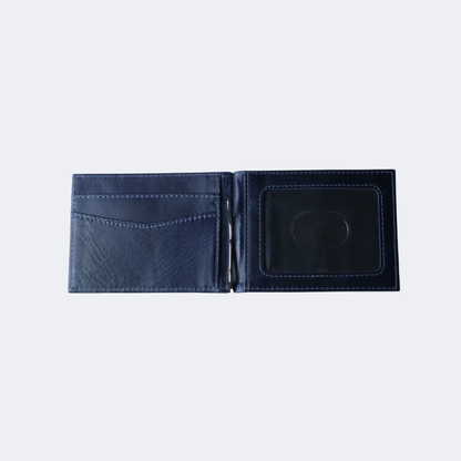 ES Genuine Leather Money Clip Wallet
