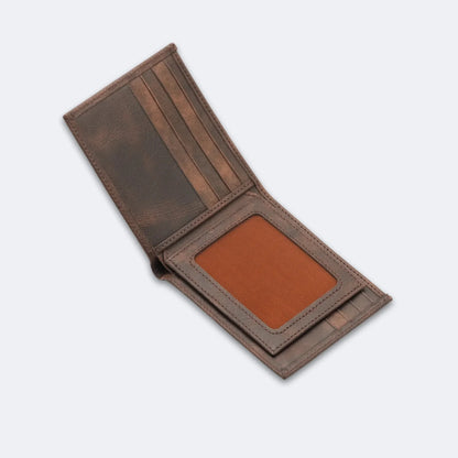Mergen Classic Genuine Leather Wallet