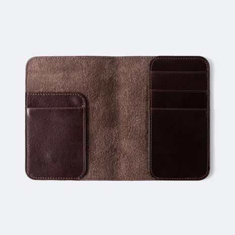 York Luxury Leather Passport Holder