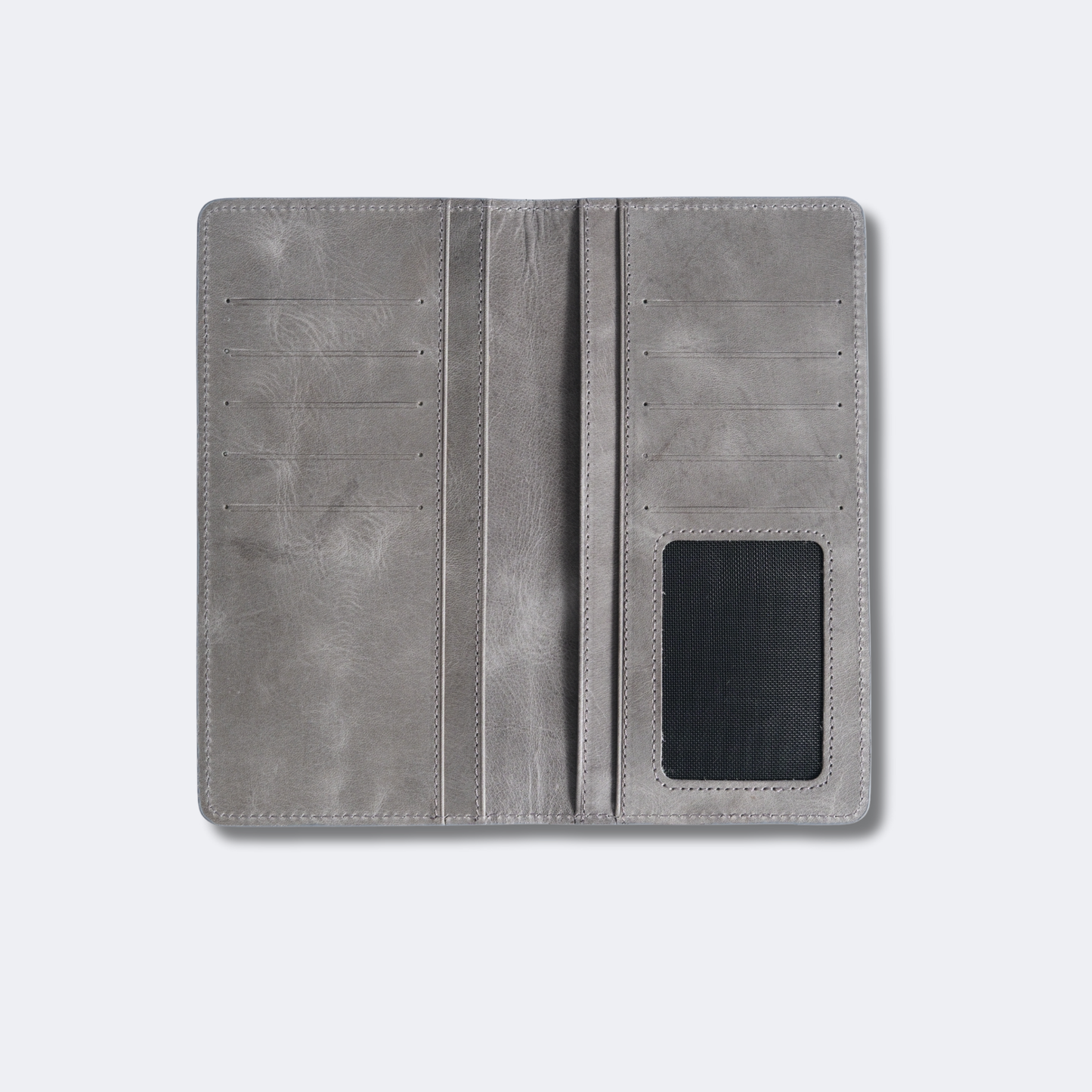 SAND Long Leather Wallet – Slim Suit Pocket Wallet for Men