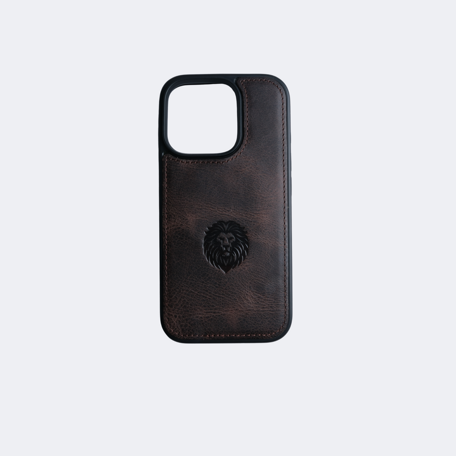 TOON Slim Genuine Leather iPhone Case (MagSafe Compatible) - Brown