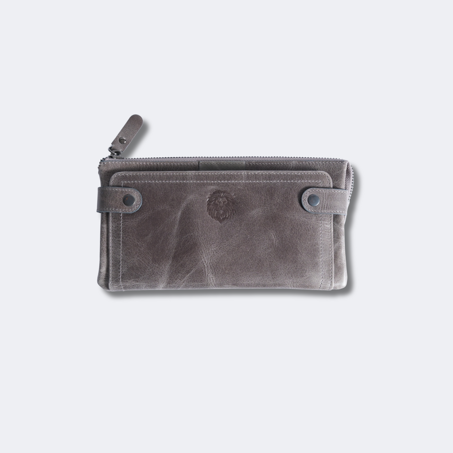 Roma Unisex Leather Clutch Wallet with Phone Slot