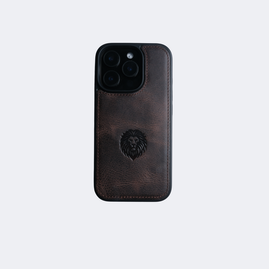 TOON Slim Genuine Leather iPhone Case (MagSafe Compatible) - Brown