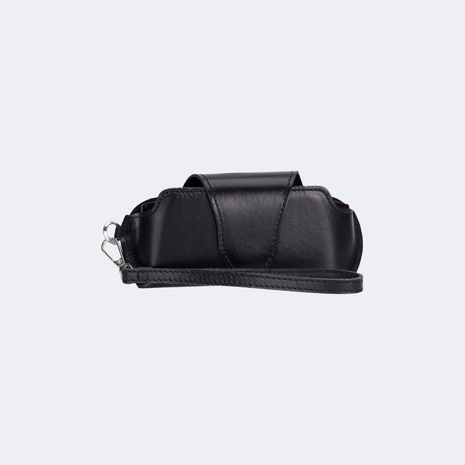 CARMEN Leather Glasses Case with Adjustable Strap – Stylish Eyewear Pouch for Everyday Use