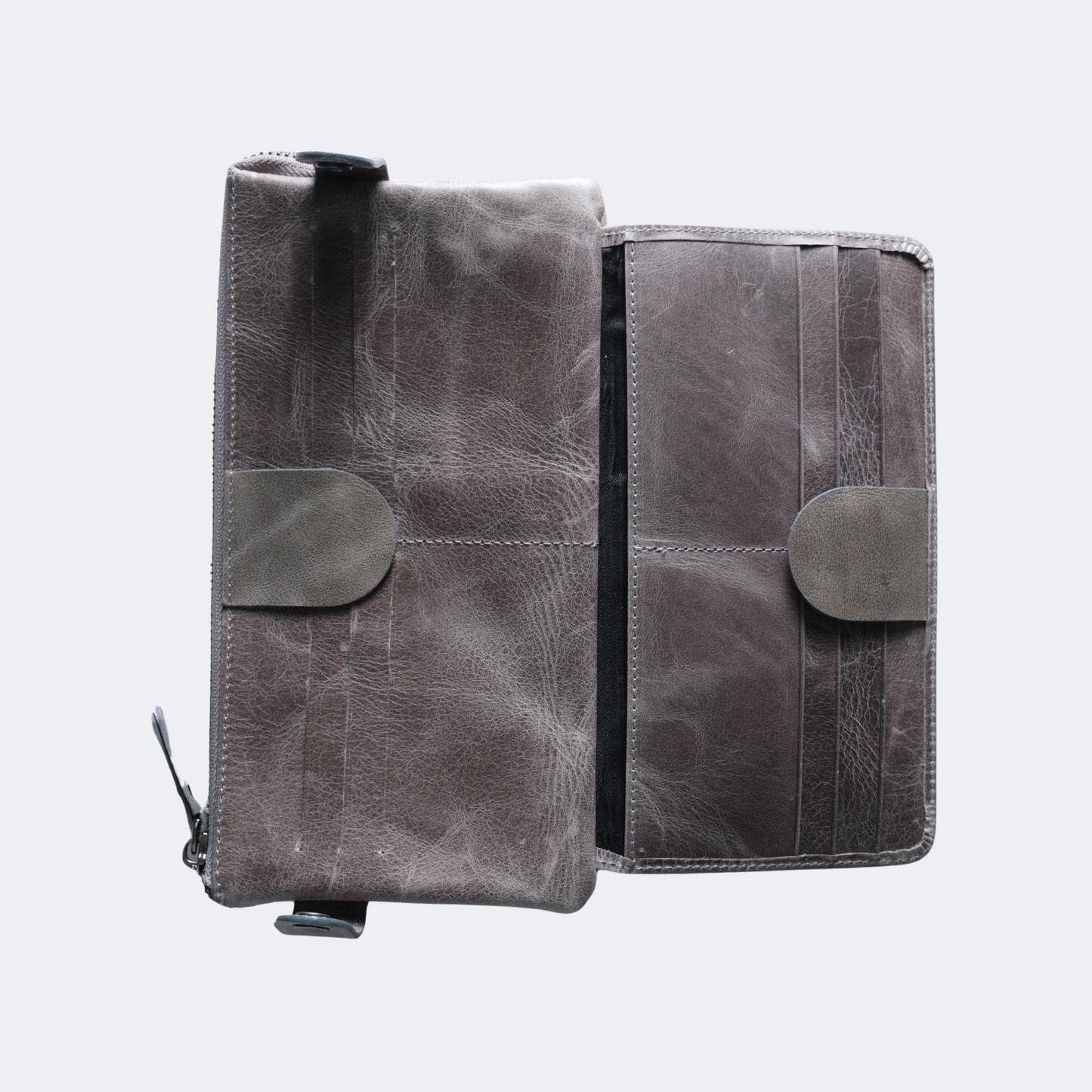 Roma Unisex Leather Clutch Wallet with Phone Slot