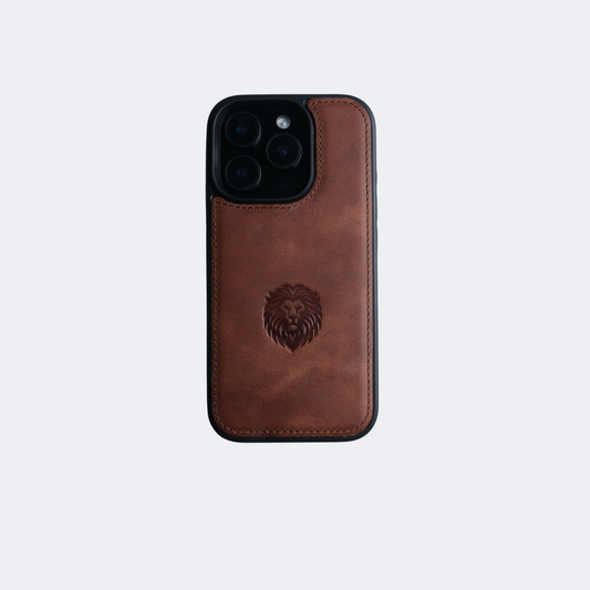 TOON Slim Genuine Leather iPhone Case (MagSafe Compatible) - Tan