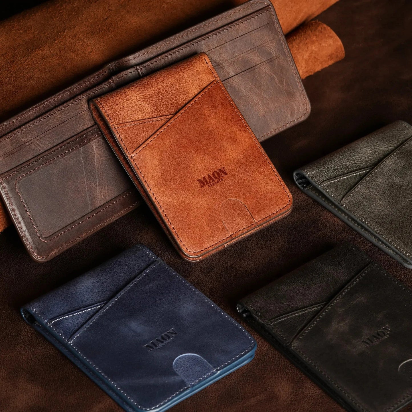 Altay Minimalist Genuine Leather Wallet