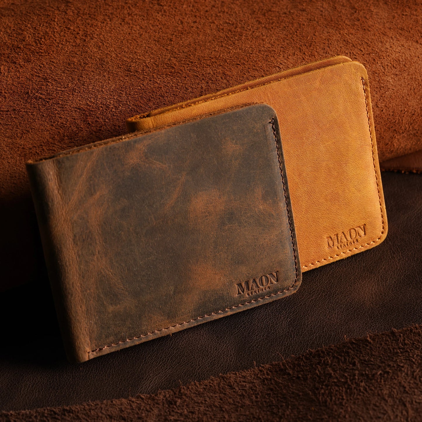 Garnic Minimalist Genuine Leather Wallet