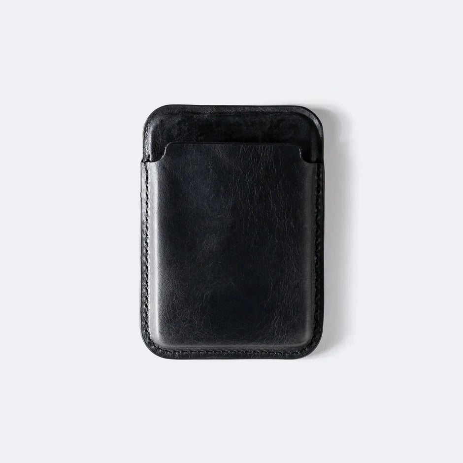 Maggy Magnetic Leather Card Holder for iPhone