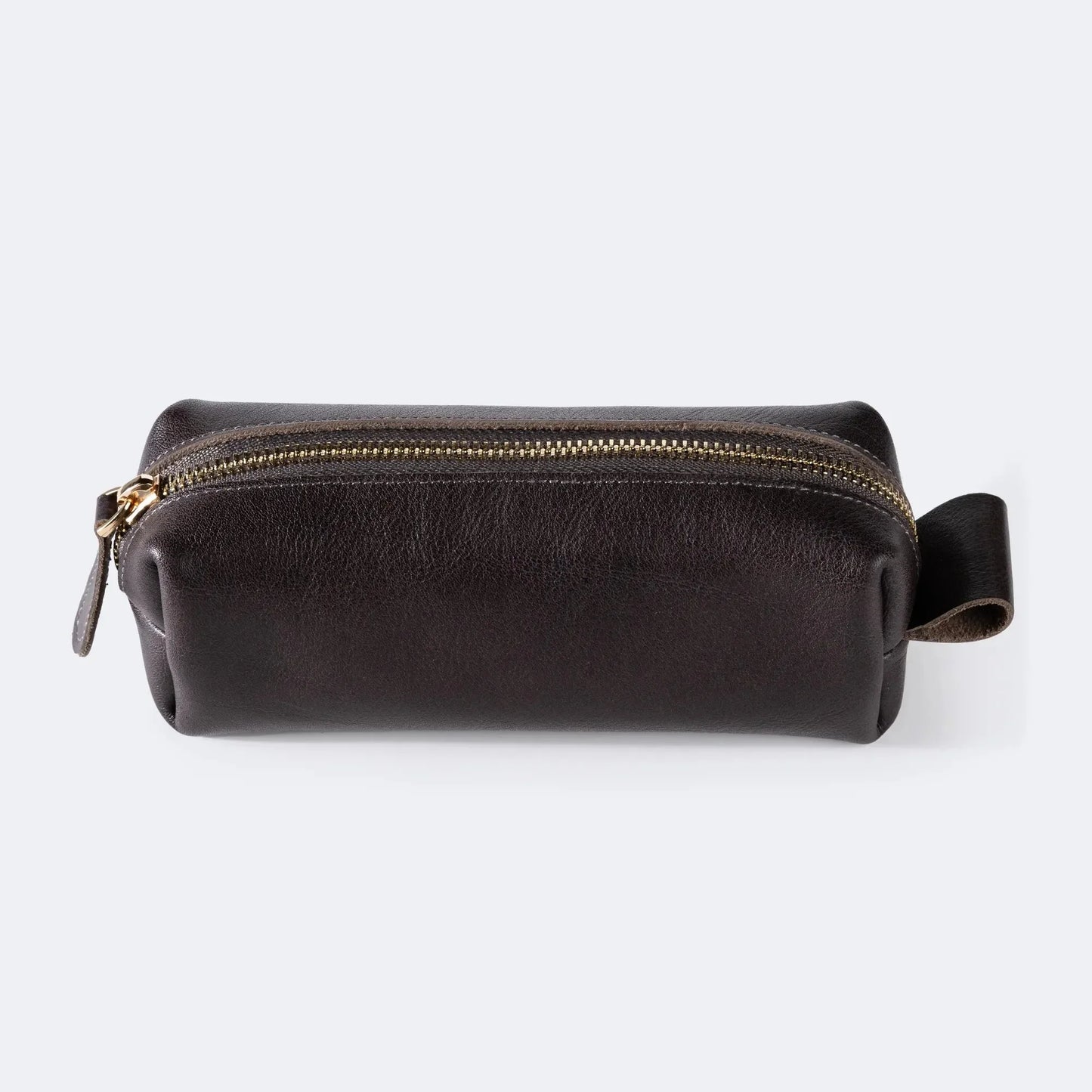 Genuine Leather Desk Pen Holder
