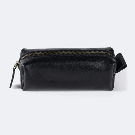 Genuine Leather Desk Pen Holder