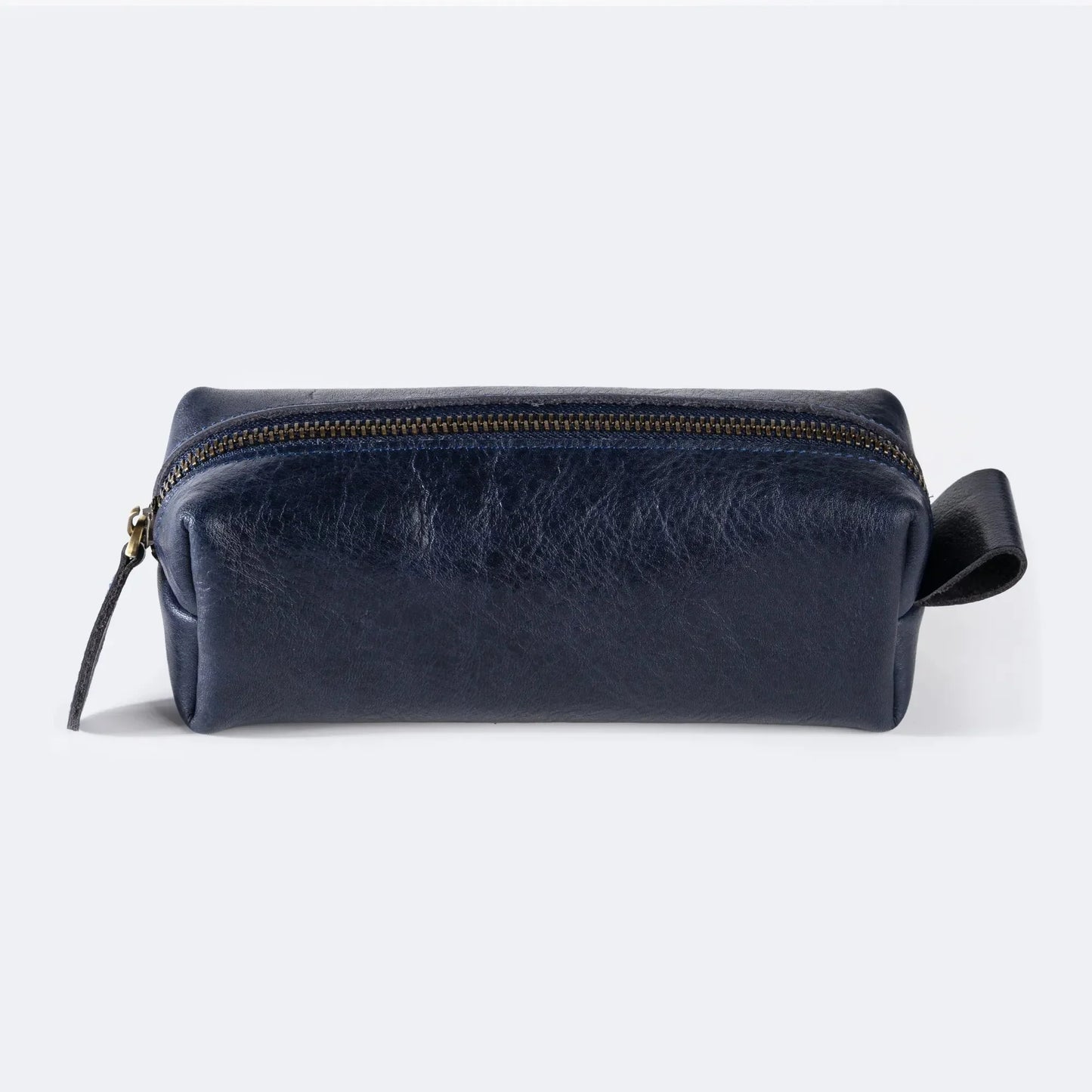 Genuine Leather Desk Pen Holder